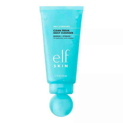 E.L.F. SKIN Holy Hydration! Clean Freak Daily Cleanser - 5.5Oz: Paraben-Free, Vegan, for Normal to Oily Skin