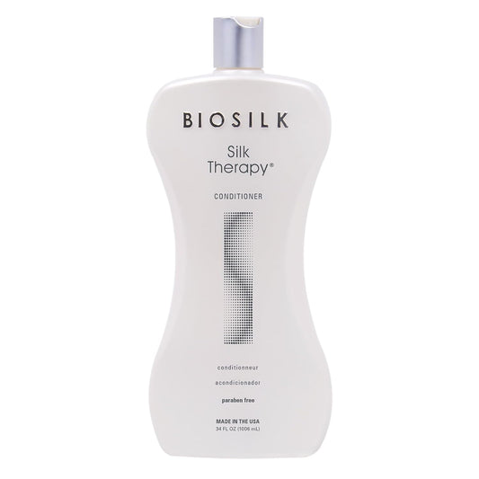 Silk Therapy Conditioner, Moisturizes & Conditions Hair for Incredible Shine, Detangles & Provides Heat Protection, Sulfate-Free, Paraben-Free, Cruelty-Free, 34 Oz