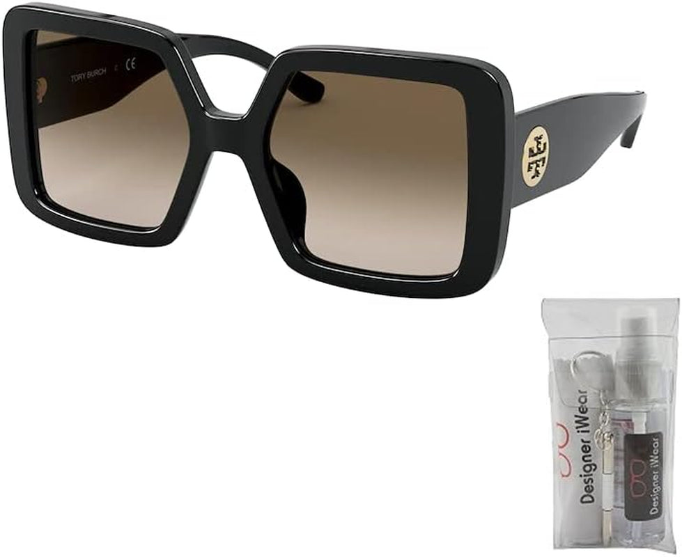 TY7154U Women's Square Sunglasses with Accessory Eyewear Kit Bundle