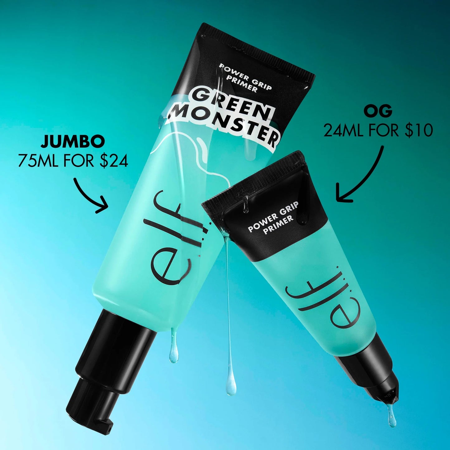E.L.F. Jumbo Power Grip Primer, 2.5 Fl Oz