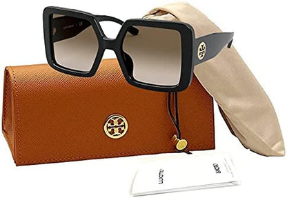 TY7154U Women's Square Sunglasses with Accessory Eyewear Kit Bundle