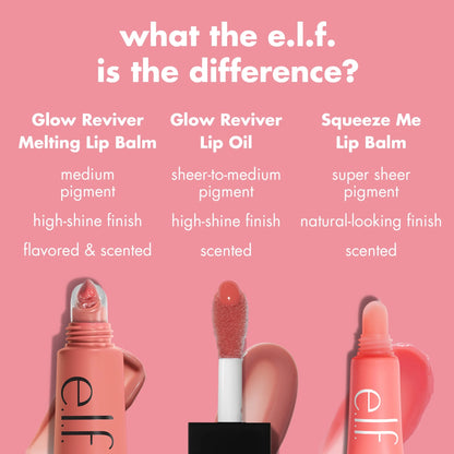 E.L.F. Glow Reviver Melting Lip Balm Vanilla Toffee