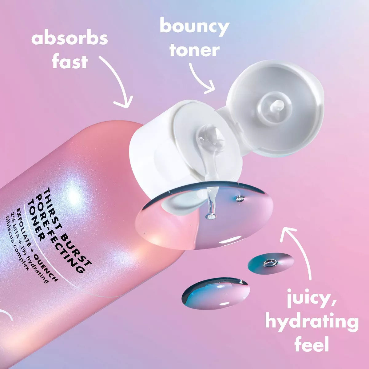 E.L.F. SKIN Thirst Burst Pore-Fecting Toner - 4.7 Fl Oz: Paraben-Free, Sulfate-Free, Vegan, for All Skin Types