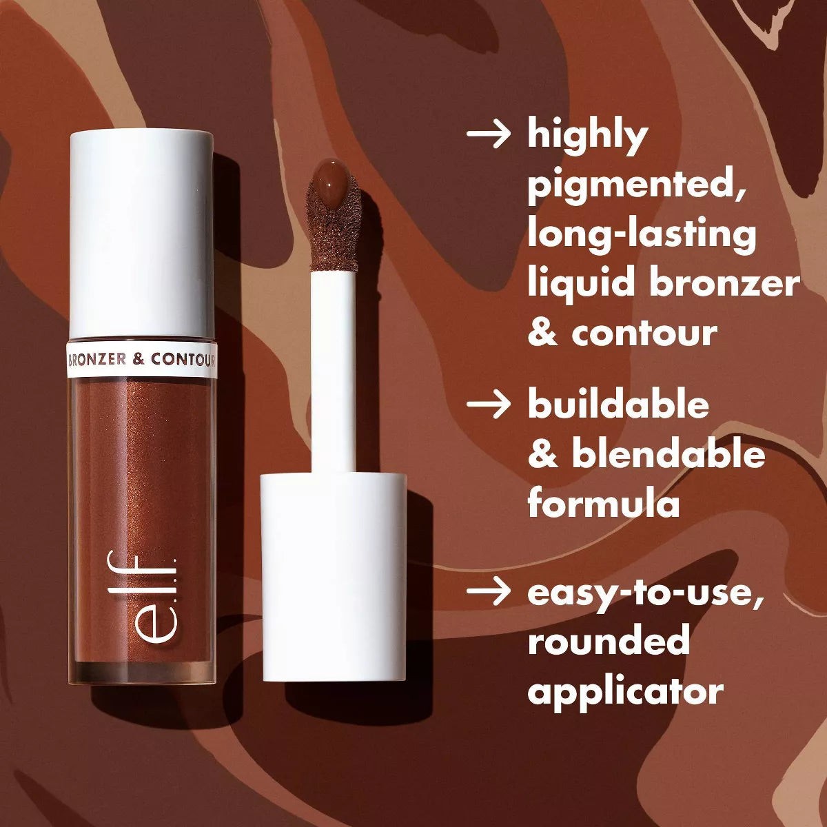 E.L.F. Camo Liquid Bronzer & Contour - 0.13 Fl Oz