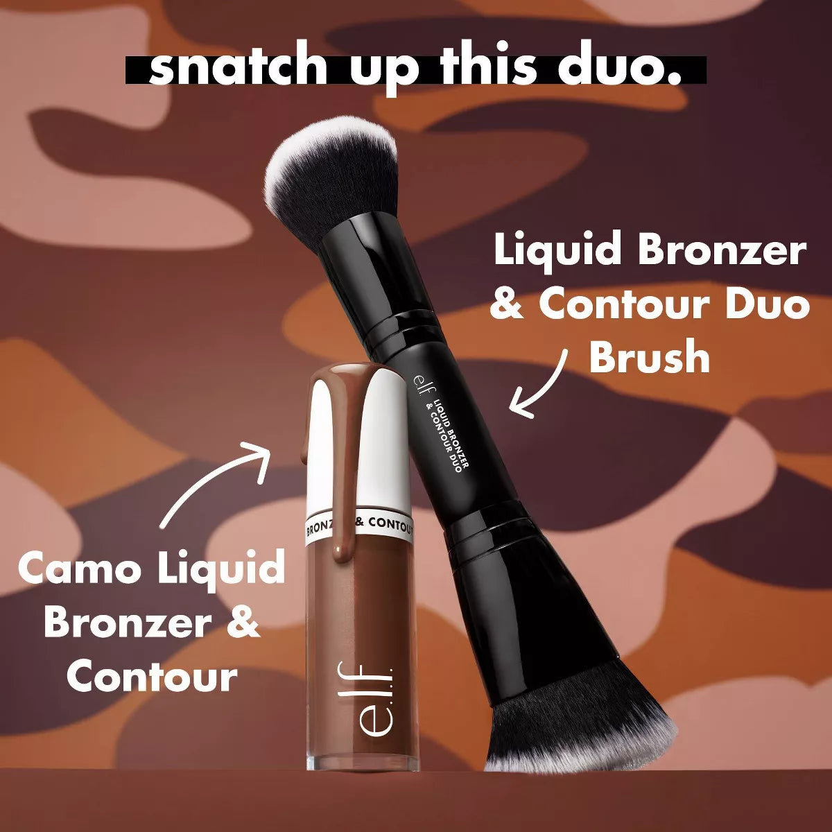E.L.F. Camo Liquid Bronzer & Contour - 0.13 Fl Oz