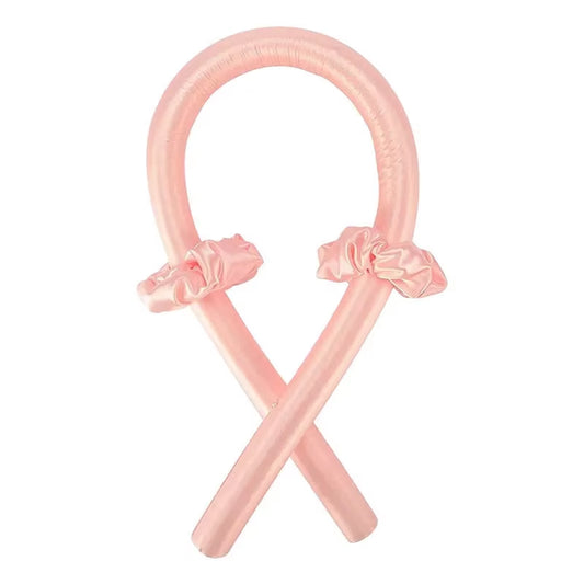 Silk Heatless Curling Rod Headband - Soft Hair Rollers for Effortless Curls and Comfortable Sleep Styling