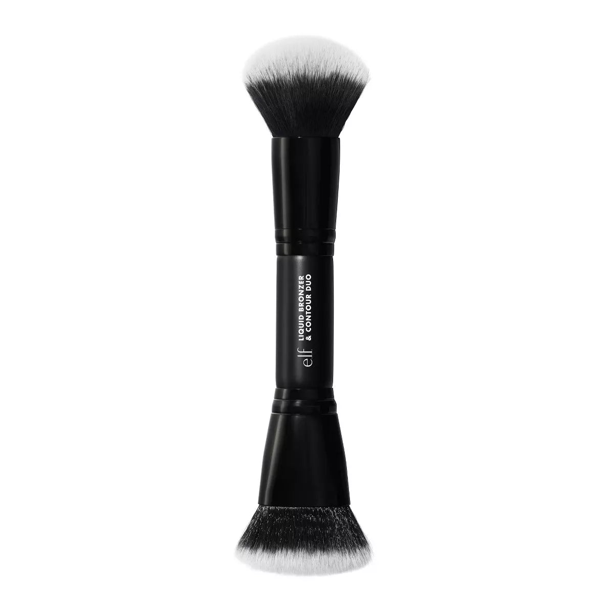 E.L.F. Liquid Bronzer & Contour Duo Makeup Brush: Nylon Bristles, Multi-Use, Travel Size