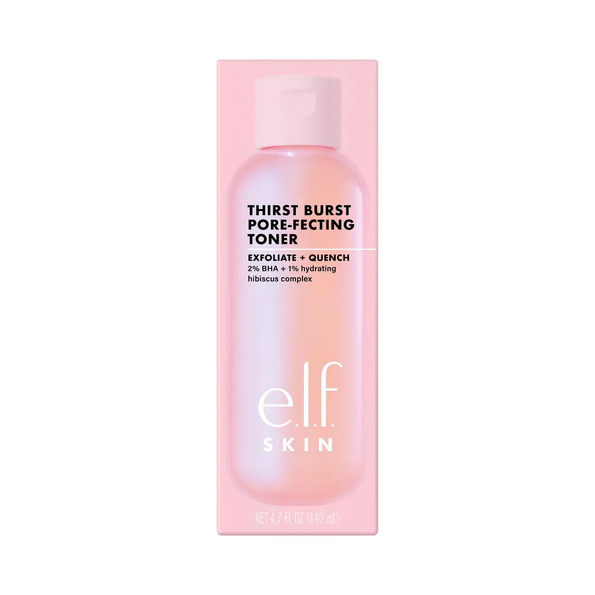 E.L.F. SKIN Thirst Burst Pore-Fecting Toner - 4.7 Fl Oz: Paraben-Free, Sulfate-Free, Vegan, for All Skin Types